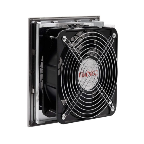 Вентилятор с фильтром ЭМС 480 м3/ч, 48В DC, 255х255 мм, IP54 | код R5MCV25048 | DKC фото 2