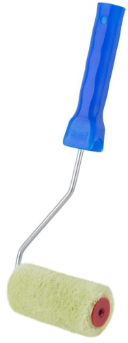 Валик полиакриловый зеленый ''миди'', диаметр 28/52 мм, ворс 12 мм, 100 мм | код 2631 | FIT фото 2