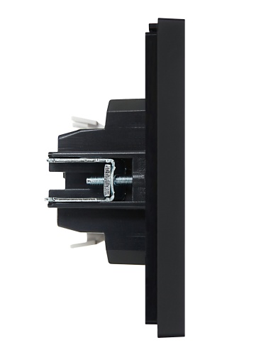 FORTE&PIANO Выключ. 1-кл. прох. 10А FP103 чер. IEK | код FP-V12-0-10-1-K02 | IEK фото 5