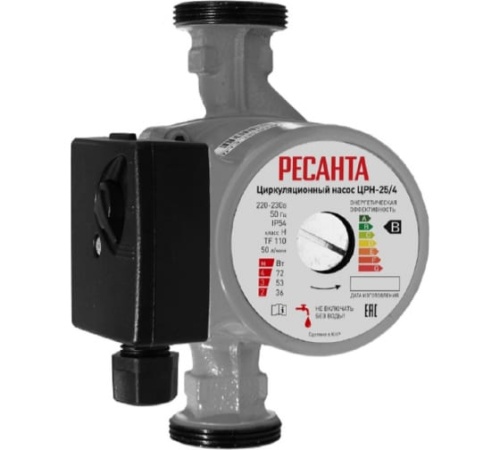 Циркуляционный насос ЦРН-25/4 Ресанта, , Шт | код 77/7/1 | РЕСАНТА Циркуляционный насос ЦРН-25/4 Ресанта, , Шт | код 77/7/1 | РЕСАНТА