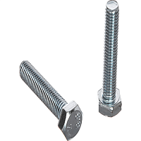 Болт ГОСТ 7798-70 М10х40 шестигранная голова полная резьба класс прочности 8.8 покрытие цинк | код A02001004033105 | РФ