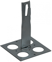 Дер. пр. кр. 6-8мм пл. кр. h=90мм оц. сталь TD IEK | код ZDP85-13-1-68-90 | IEK