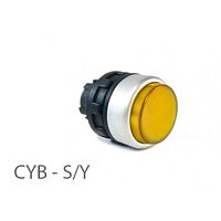 800 413, CYB - S/Y, Кнопки управления -выступающие - без фиксации (Желтый) | код 0.0.0.8.00413 | KLEMSAN