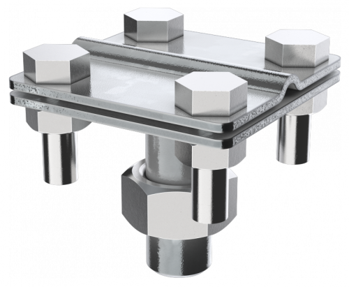 Соединитель проводника 8-10мм для молниеприемниека IEK | код ZLC11D-CC-01-18 | IEK Соединитель проводника 8-10мм для молниеприемниека IEK | код ZLC11D-CC-01-18 | IEK