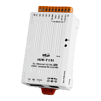 tGW-715i-T CR Tiny Modbus/TCP to RTU/ASCII gateway with 1 RS-422/485 (Isolation) | код 00-06146265 | ICP DAS