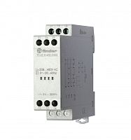 Контрольное реле для 3-фазных сетей, обрыв/чередование фаз, фиксированные регулировки, выход 2CO 8А, модульное, ширина 22.5мм, степень защиты IP20 | код 706284000000 | FINDER