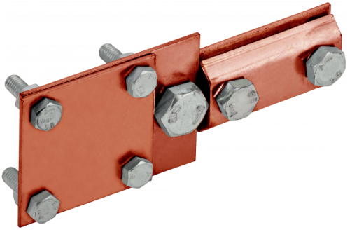 Заж. соед. контр. пр. 6-8мм-полоса 40мм медь IEK | код ZCC56-50-1-68-40 | IEK