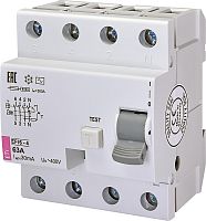 Реле дифференциальное (УЗО) EFI6-4 63/0,03 тип AC (6kA) | код 002062139 | ETI