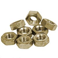 Гайка стальная оцинкованная RUICHI DIN934, М3 | код 111074 | Ruichi