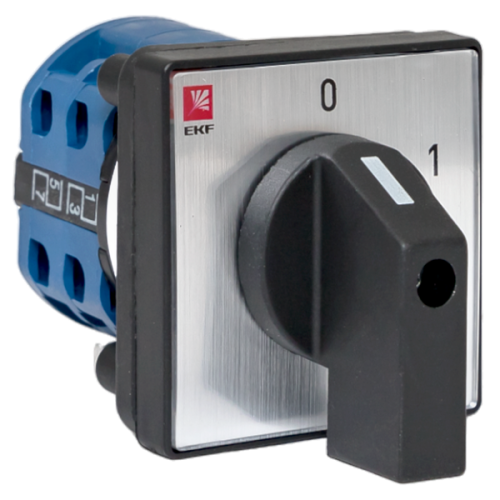 Переключатель кулачковый ПК-1-121 25А 1P «0-1-2-3» IP65 EKF | код pk-1-121-25-65 | EKF