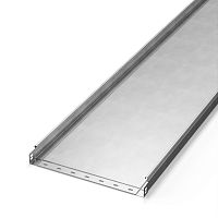 Лоток неперфорированный Стандарт INOX (AISI 304) 400х50х3000 (1,0 мм) (3 м/уп) Промрукав | код PR16.2320 | ПРОМРУКАВ