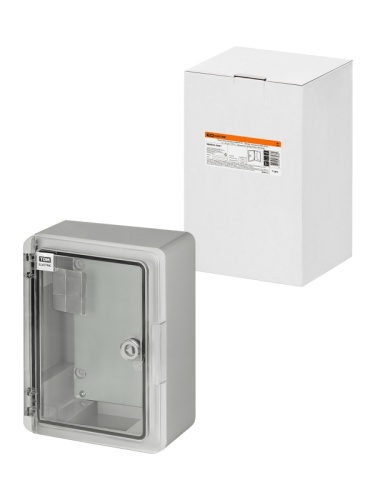 Бокс пластиковый ЩМП-0-1, прозр. крышка, ABS, IP65, от -45 до +75 °С, навесной, (280x210x130) TDM | код SQ0933-0221 | TDM Бокс пластиковый ЩМП-0-1, прозр. крышка, ABS, IP65, от -45 до +75 °С, навесной, (280x210x130) TDM | код SQ0933-0221 | TDM