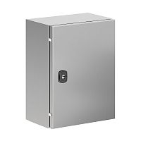 Корпус навесной STH с М/П из нержавеющей cтали AISI304 ВxШxГ 400x300x200 мм, с фланцем, IP66 | код R5STH0432F-304 | DKC