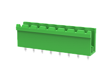 MC-PA5.0V20-G Разъём штекерный MC, прям. конт.,шаг 5.0мм,откр.,20 конт., зел., шт | код MC-PA5.0V20-G | SUPU