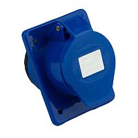 Розетка стационарная AM-423 скрытая 32A 220V~250V 2P+E IP44 (ANDELI) | код ADL13-040 | ANDELI