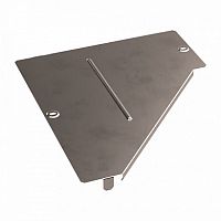 Крышка переходника левого Стандарт INOX (AISI 409) 400х150 Промрукав | код PR16.5648 | ПРОМРУКАВ