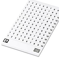 Маркировочный лист SK 5/3,8:UNBEDRUCKT | код 0805409 | PHOENIX CONTACT