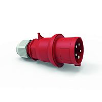 Вилка Фазоинвертор 32А 5р(3P+N+PE) 6h 400v IP44 Bals 227 | код 227 | Bals