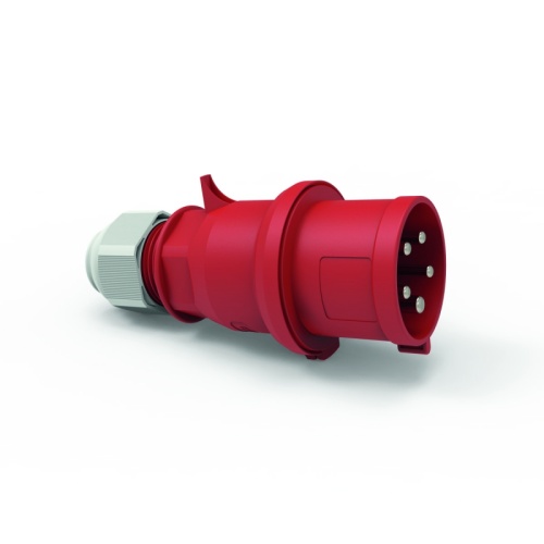 Вилка Фазоинвертор 32А 5р(3P+N+PE) 6h 400v IP44 Bals 227 | код 227 | Bals