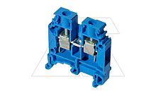 Клемма М 6/8.N для нейтрали, 41А, 800В, синий | код 12511813 | Entrelec