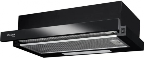 Вытяжка встраиваемая Weissgauff TEL 06 2M BL черный управление: кулисные переключатели (2 мотора) | код 1390483 | WEISSGAUFF Вытяжка встраиваемая Weissgauff TEL 06 2M BL черный управление: кулисные переключатели (2 мотора) | код 1390483 | WEISSGAUFF