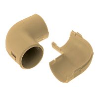 Соединитель угловой разборный сосна d20 мм (50шт/800шт уп/кор) Промрукав | код PR13.0280 | ПРОМРУКАВ