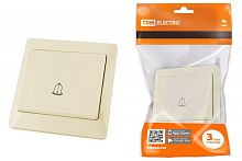 Кнопка для звонка сл. кость Ильмень TDM | код SQ1823-0107 | TDM