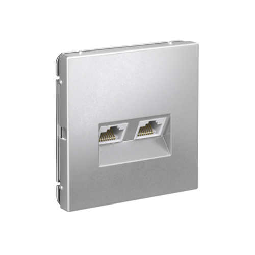 ARTGALLERY РОЗЕТКА двойная компьютерная RJ45+RJ45, кат. 5е, механизм, АЛЮМИНИЙ | код GAL000385 | Systeme Electric фото 3 ARTGALLERY РОЗЕТКА двойная компьютерная RJ45+RJ45, кат. 5е, механизм, АЛЮМИНИЙ | код GAL000385 | Systeme Electric фото 3