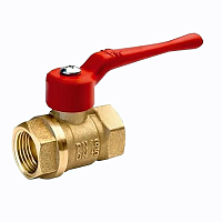 Кран шаровой 11Б27п1 Ду50 А30 ВВ рычаг никель PN40 | код БАЗ.А30.0.50.НЛМ.PN40 | БАЗ