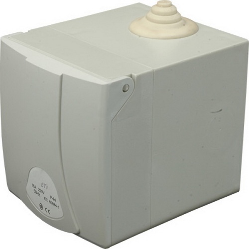 Розетка в коробке наружной установки EZBN-3253 IP44 (32A, 400V, 3P+N+PE) | код 004482107 | ETI