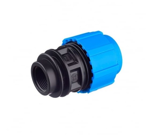 Муфта ПНД компрессионная ВР 20 х 3/4' | код 52002034 | Политэк Муфта ПНД компрессионная ВР 20 х 3/4' | код 52002034 | Политэк