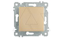 Rita - Выключатель, пруж. зажимы, золото доре | код 2200-401-0185 | Mutlusan