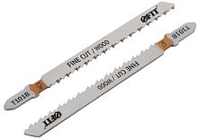 Полотно по дереву HCS шлифованные под свободным углом зубья 100/74/2.5мм (T101B) (уп.2шт) FIT 40895