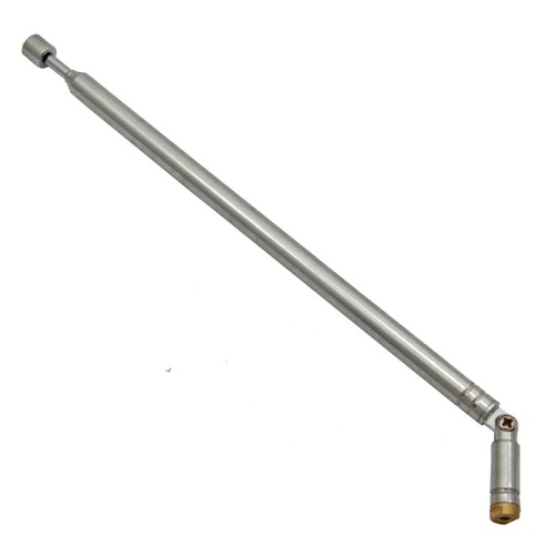 Антенна телескопическая поворотная RUICHI AST-11, диаметр 6 мм, количество колен 6, 160-655 мм | код 84527 | Ruichi