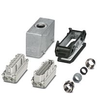 Комплект вставных соединителей HC-STA-B24PT-BWD-LT-M32-ELCAL | код 1416352 | PHOENIX CONTACT