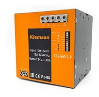 Источник питания, KPS-960-P, 1 Ph 24V 40A P | код 0.0.0.6.18057 | KLEMSAN