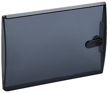 TEKFOR Дверца для корп. пласт. ЩРН(В)-П-8 IP41 черн. пр IEK | код TF-KP12D-DV-08-K02 | IEK