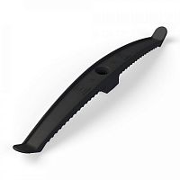 Держатель круглого кабеля двусторонний для прямого монтажа на 16 мест в гофроящике черный (100 шт/кор) Промрукав | код PR13.0488 | ПРОМРУКАВ