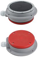 Мембранный датчик подпора для сыпучих материалов в пластиковом корпусе, -40 +80 С, IP54, чувств. от 300 г/л соединение- фланец D=155 мм, мембрана- NBR, выход- реле SPDT | код IL-MS | INNOLEVEL