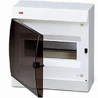 Распределительный шкаф Unibox, 8 мод., IP41, навесной, термопласт, прозрачная дверь |  код. 122580006 |  ABB