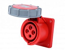 Розетка для скрытой проводки 3Р+РЕ 16А 380В IP67 РЩ-103 | код 26270DEK | DEKraft