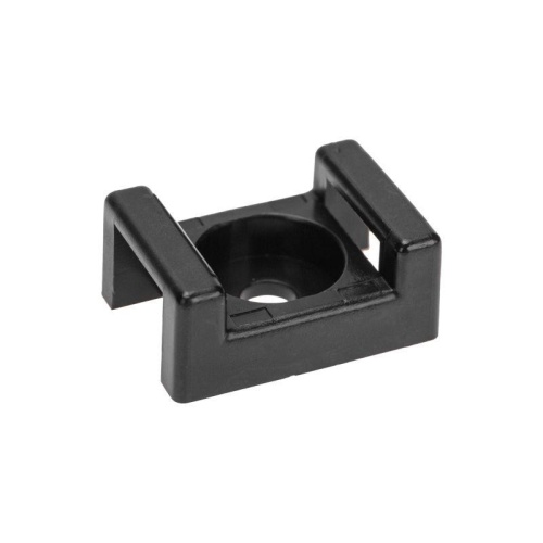 Площадка для крепления стяжки 22х16мм (ПС-2) черн. (уп.10шт) | код 07-2103-10 | Rexant Площадка для крепления стяжки 22х16мм (ПС-2) черн. (уп.10шт) | код 07-2103-10 | Rexant