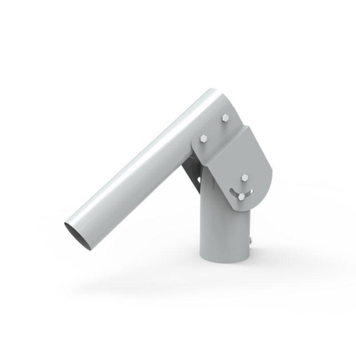 Кронштейн для уличных светильников 200х205х100 мм на трубу до D58 мм/консоль D48 мм серый | код 903265106 | Gauss фото 2