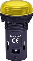 Лампа сигнальная LED матовая ECLI-024C-Y 24V AC/DC (желтая) | код 004771212 | ETI