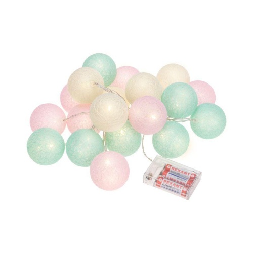 Гирлянда светодиодная "Тайские фонарики "Перламутр" 3.5м 20LED тепл. бел. 0.1Вт IP20 провод ПВХ прозр. элементы питания 2хAA (не в компл.) Neon-Night 303-078 фото 3 Гирлянда светодиодная "Тайские фонарики "Перламутр" 3.5м 20LED тепл. бел. 0.1Вт IP20 провод ПВХ прозр. элементы питания 2хAA (не в компл.) Neon-Night 303-078 фото 3