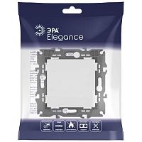 Кнопка Elegance 14-1111-01М , 10АХ-250В, белый матовый | код Б0065810 | ЭРА