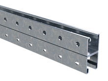 Двойной С-образный профиль 41х41, L700, толщ.2,5 мм | код BPD4107 | DKC