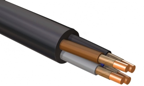 Кабель ВВГнг(А)-FRLS 4х6ок (N)-1кВ ГОСТ 31996-2012 (бухта 100м) | код 00-00006381 | Электрокабель НН