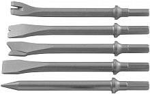 JAZ-3945H Комплект насадок длинных для пневматического молотка (JAH-6832/6833/H), 5 предметов | код JAZ-3945H | JONNESWAY