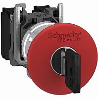 Кнопка  Harmony 22 мм²  IP66,  Красный |  код.  XB4BS9445 |  Schneider Electric